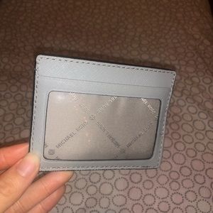 Michael Kors Accessories - Michael Kors Grey Card Holder Michael Kors Accessories - Michael Kors Grey Card Holder